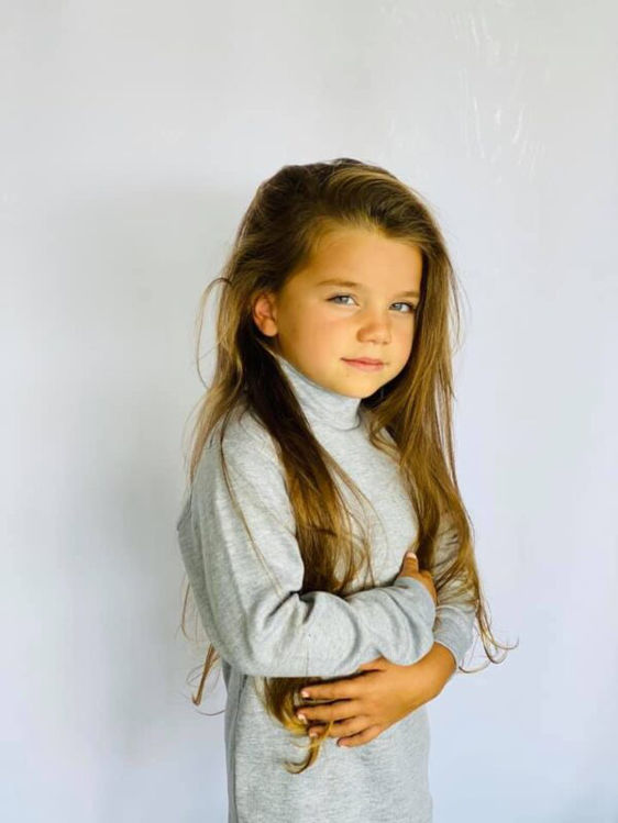 Picture of Bimbi E 100% HIGH QUALITY Cotton Thermal Turtlenecks GREY